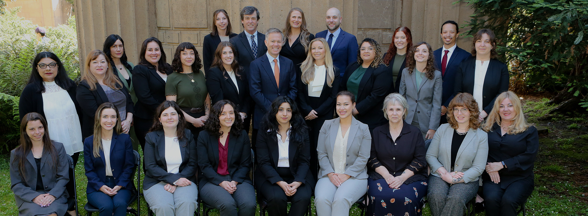 A group photo of San Francisco Tenant Lawyers, Tobener Ravenscroft LLP